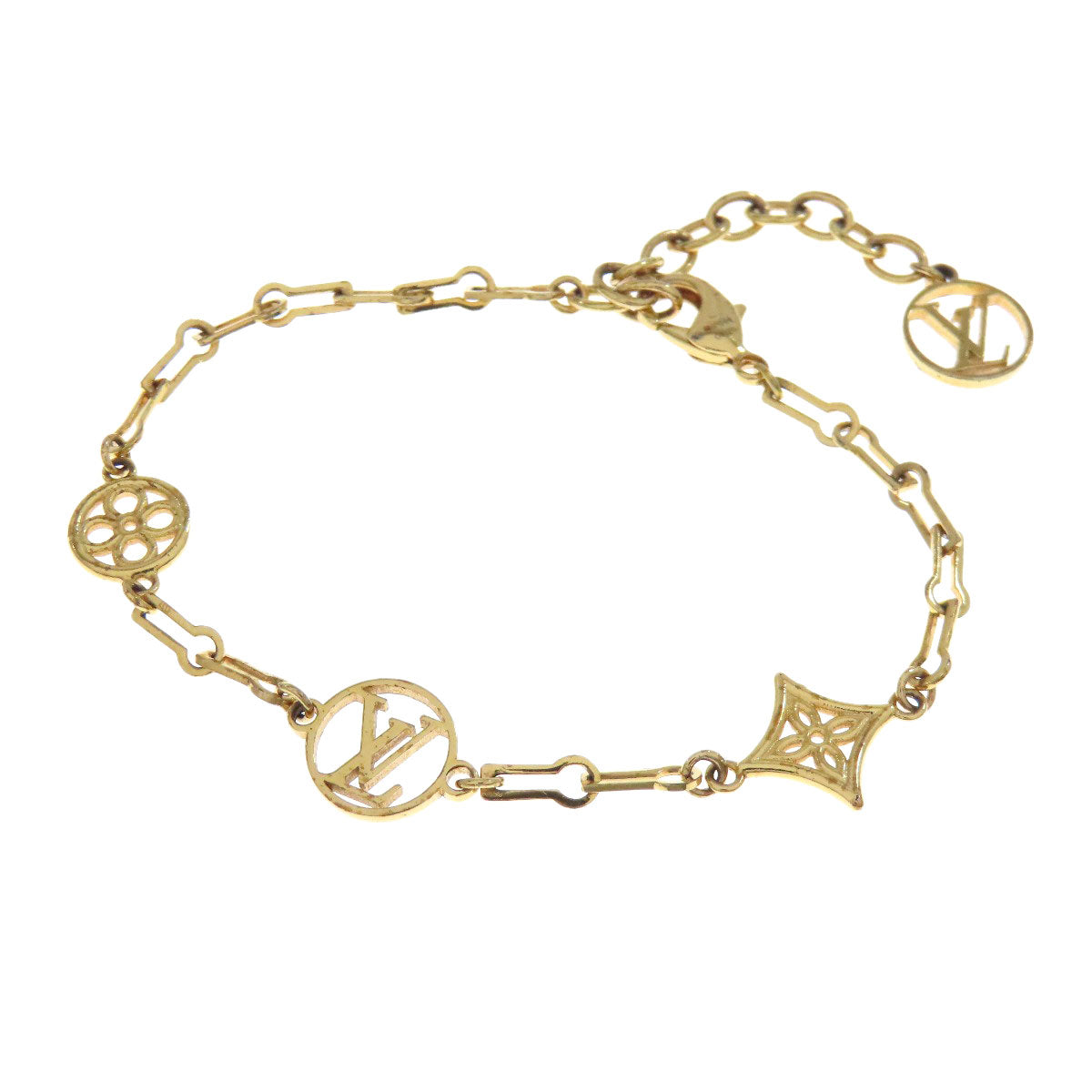 LOUIS VUITTON bracelet metallic gold Brassler Forever Young Women