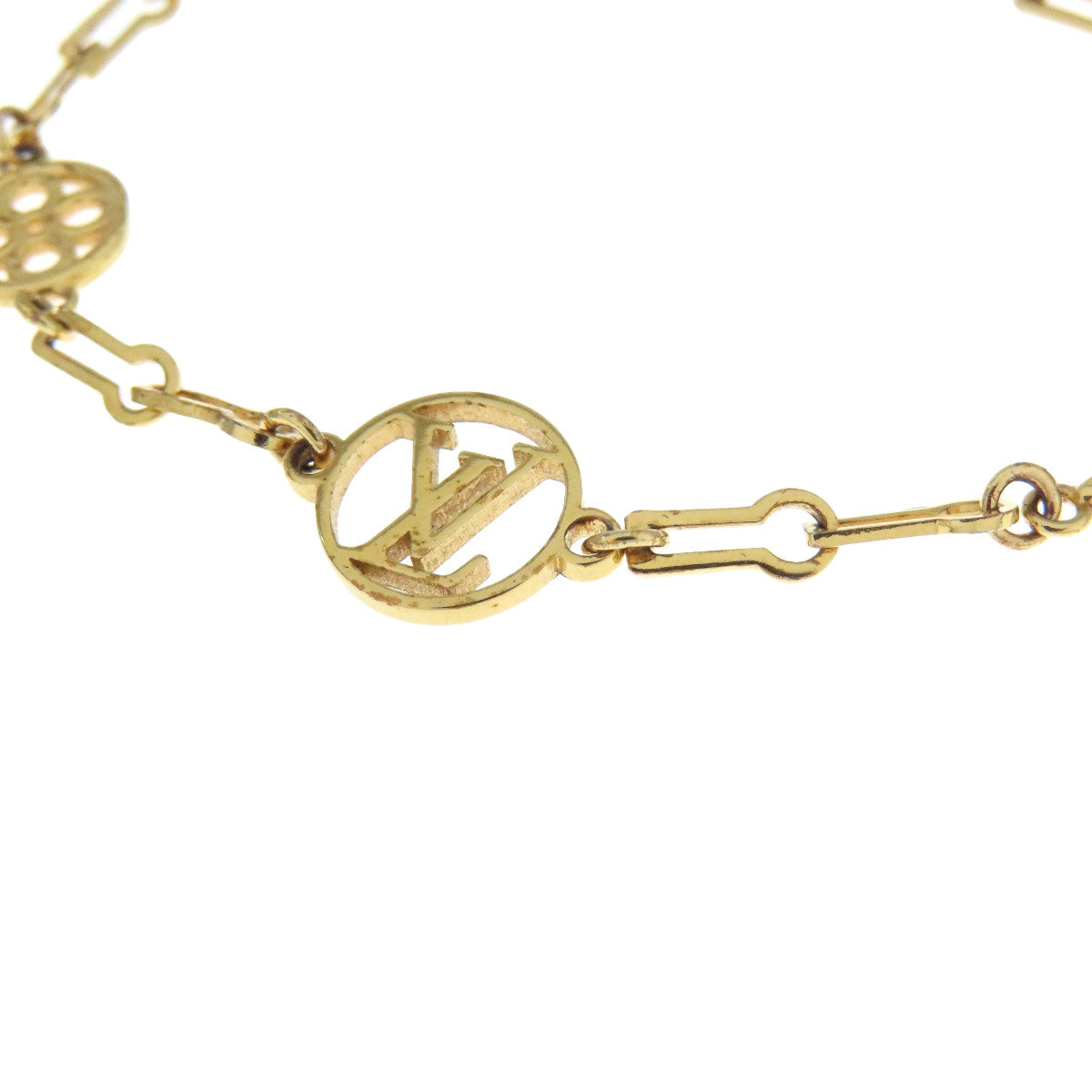 LOUIS VUITTON bracelet metallic gold Brassler Forever Young Women