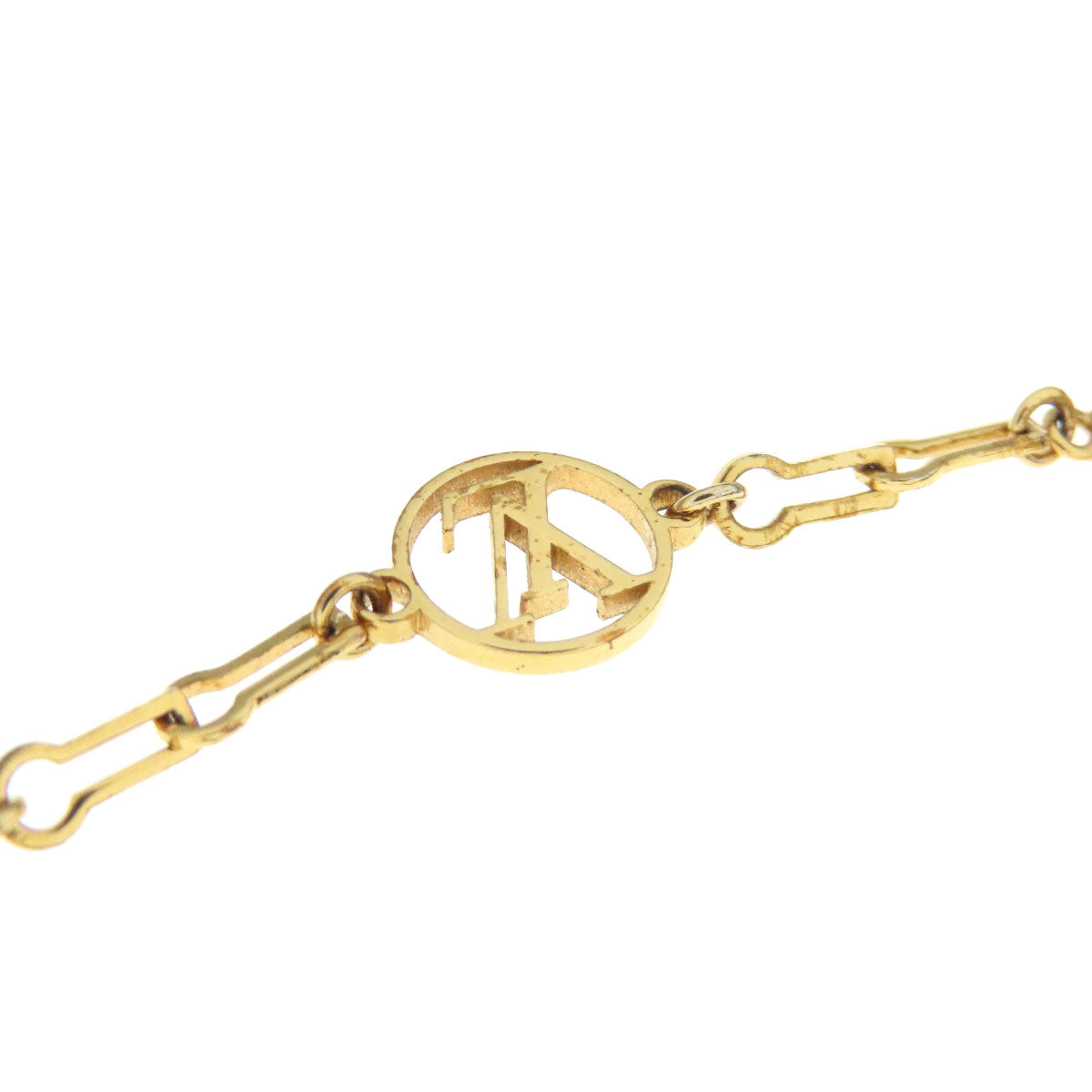 LOUIS VUITTON bracelet metallic gold Brassler Forever Young Women