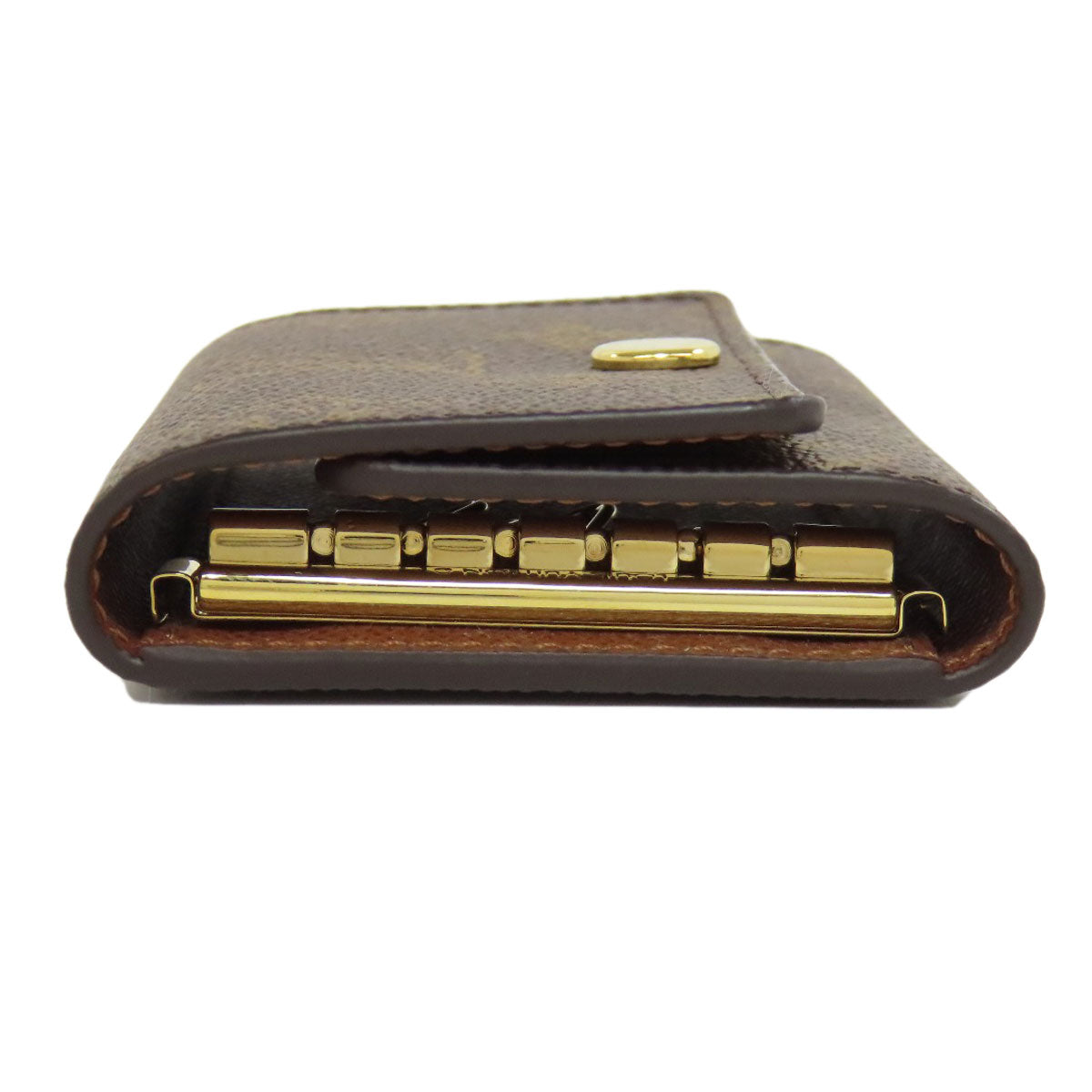 LOUIS VUITTON Key case Key holder  M62630 Monogram canvas Brown Multicles6 Women