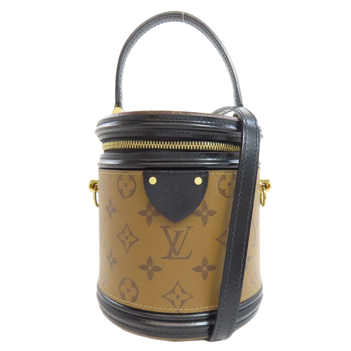LOUIS VUITTON Handbag M43986 Monogram reverse Brown Cannes