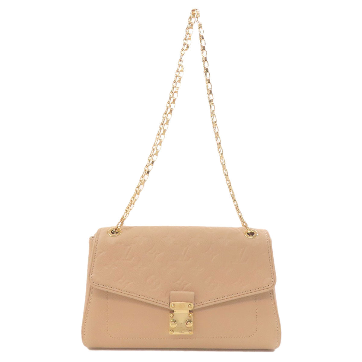 LOUIS VUITTON Shoulder Bag M48932 Ann Platt beige Saint Germain PM Women