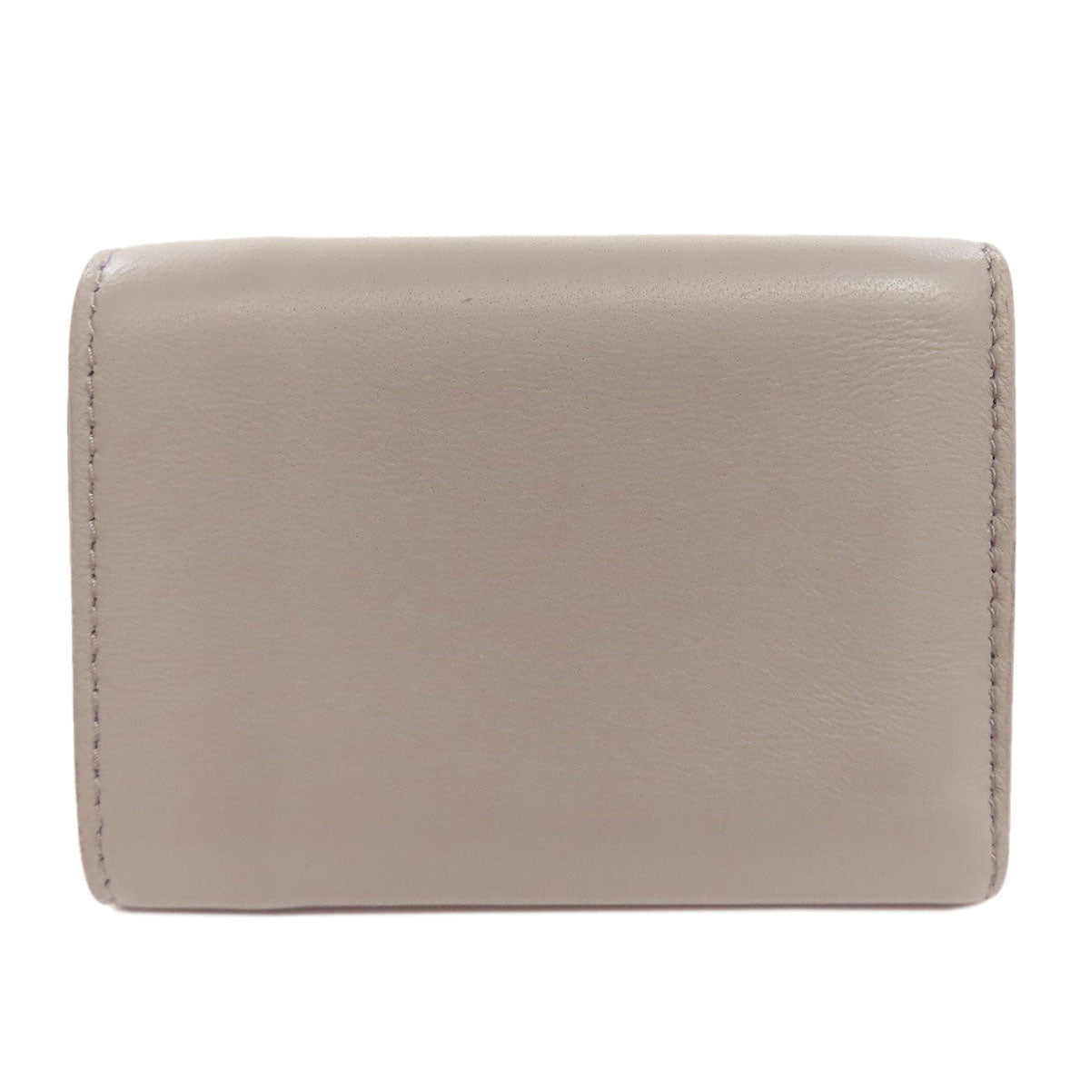 BOTTEGAVENETA Bifold Wallet Calfskin gray Compact wallet INTRECCIATO Women