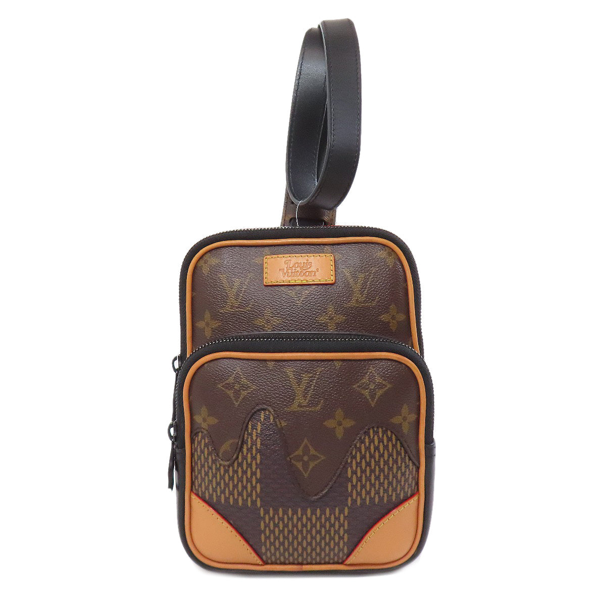 LOUIS VUITTON Sling bag N40379 Monogram canvas, Damier Giant Brown Amazone Sling Bag Women