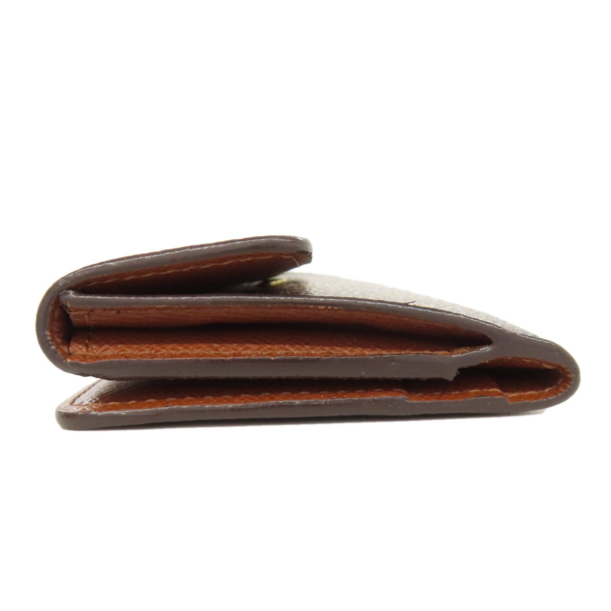 LOUIS VUITTON Coin case M61927 Monogram canvas Brown Ludlow Women