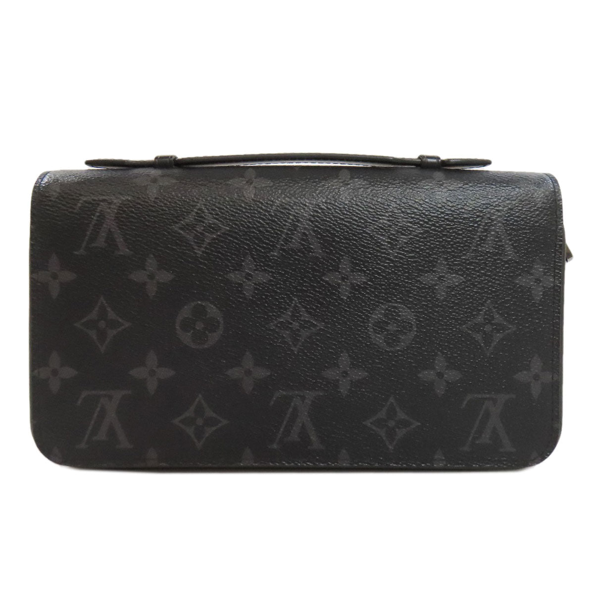 LOUIS VUITTON business bag M61698 Monogram Eclipse black Zippy XL mens