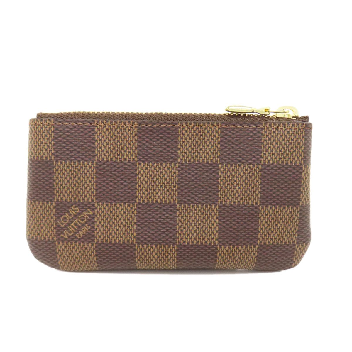 LOUIS VUITTON Coin case N62658 Damier canvas Brown Pochette Kle Women(Unisex)