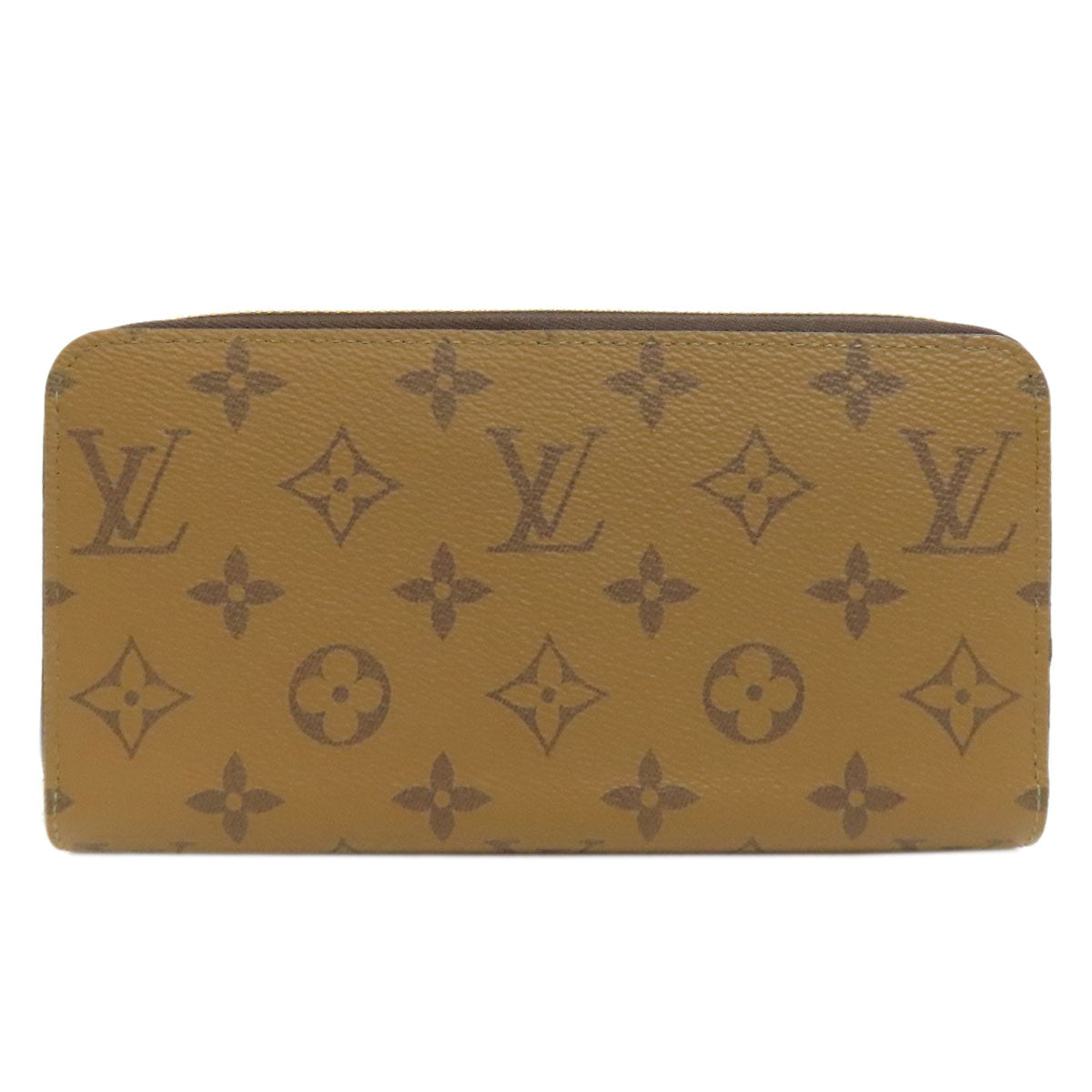 LOUIS VUITTON Long Wallet Purse M82444 Monogram reverse Brown Zippy wallet