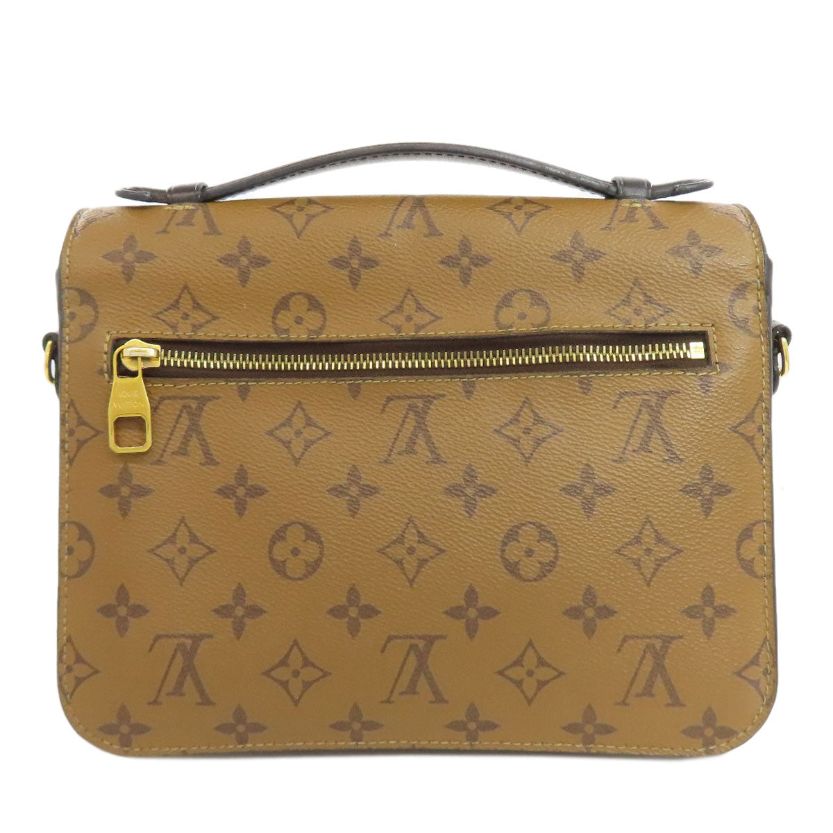 LOUIS VUITTON Handbag M44876 Monogram reverse Brown Pochette Metis Women