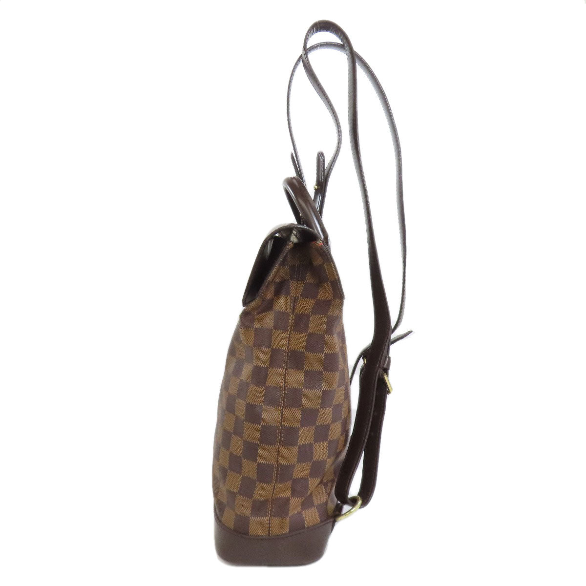 LOUIS VUITTON Backpack N51132 Damier canvas Brown Soho