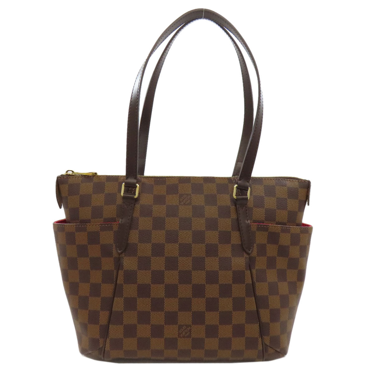 LOUIS VUITTON Tote Bag N41282 Damier canvas Brown Totally PM Women