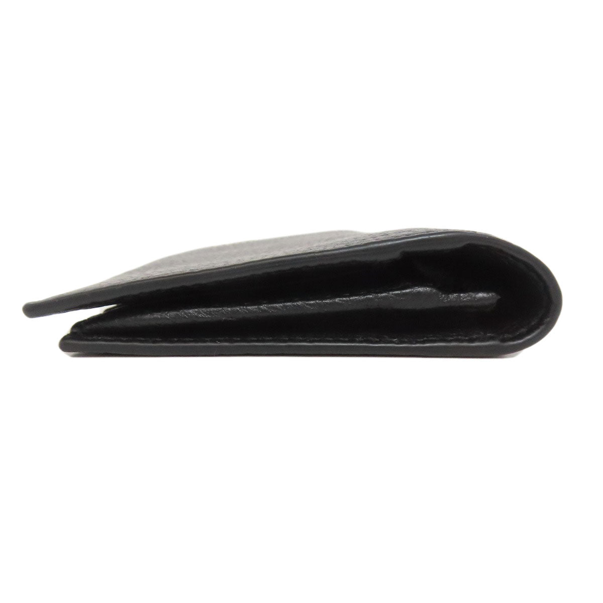 GUCCI Long Wallet Purse 795296 leather black logo mens