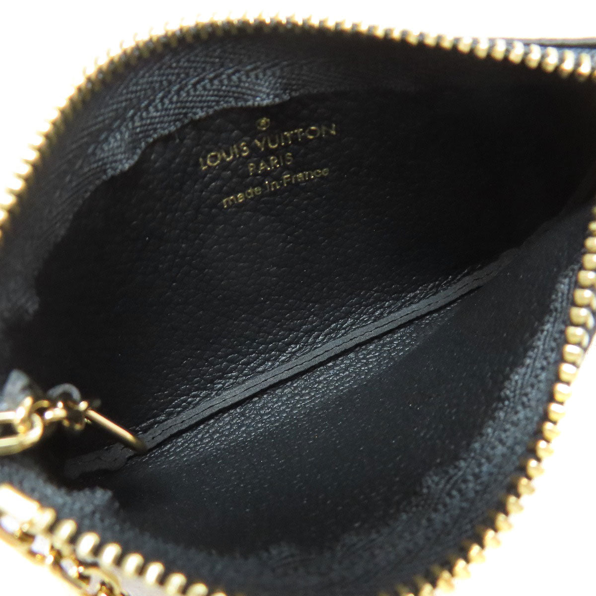 LOUIS VUITTON Coin case M80879 Ann Platt black Pochette Kle mens