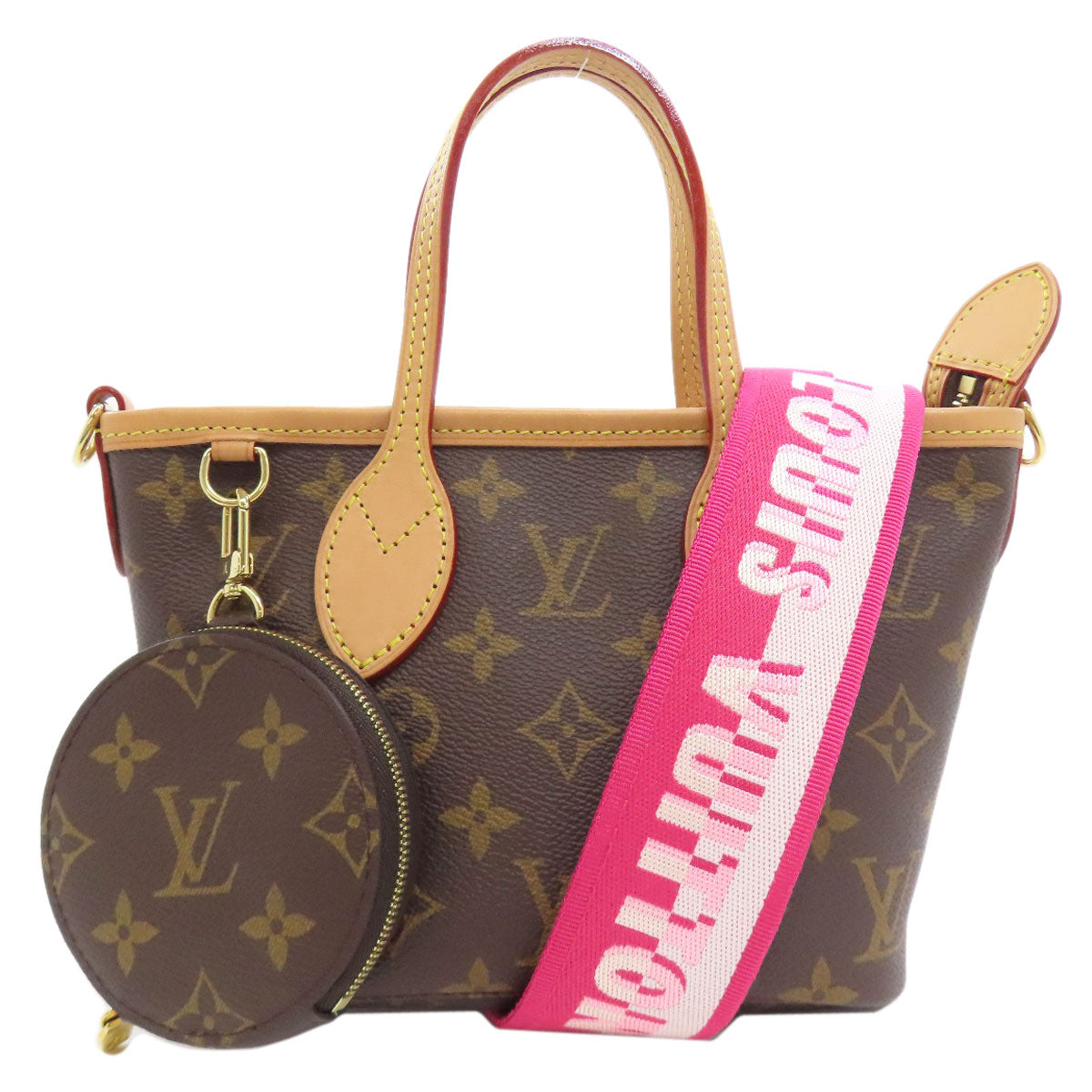 LOUIS VUITTON Handbag M46786 Monogram canvas Brown Neverfull BB Women