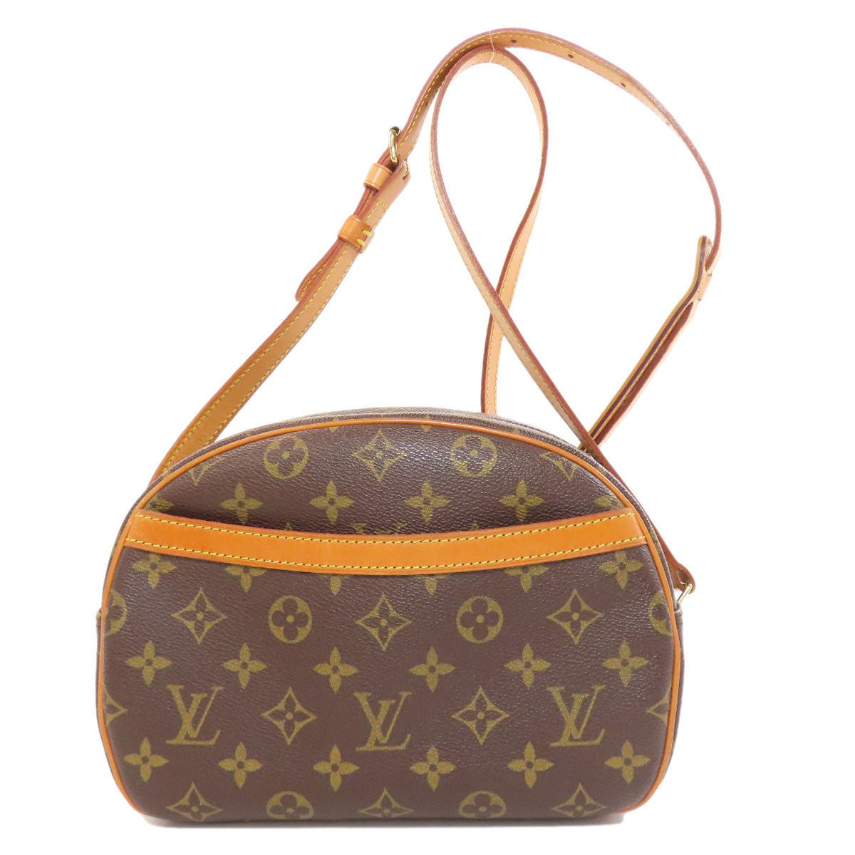 LOUIS VUITTON Shoulder Bag M51221 Monogram canvas Brown Blois