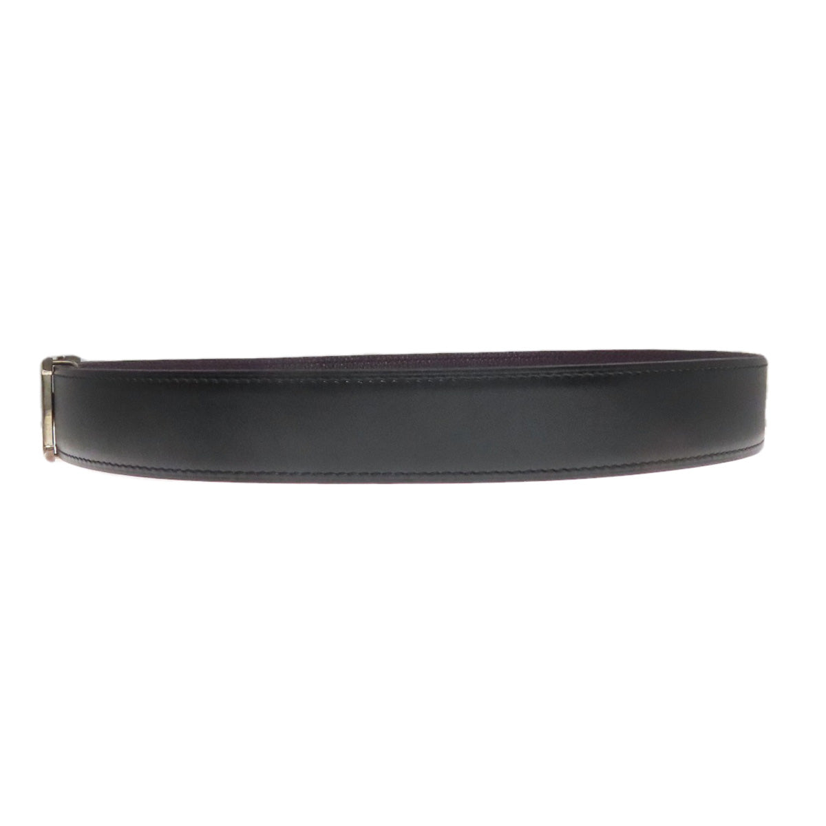 HERMES belt Box scarf black H belt Constance mens