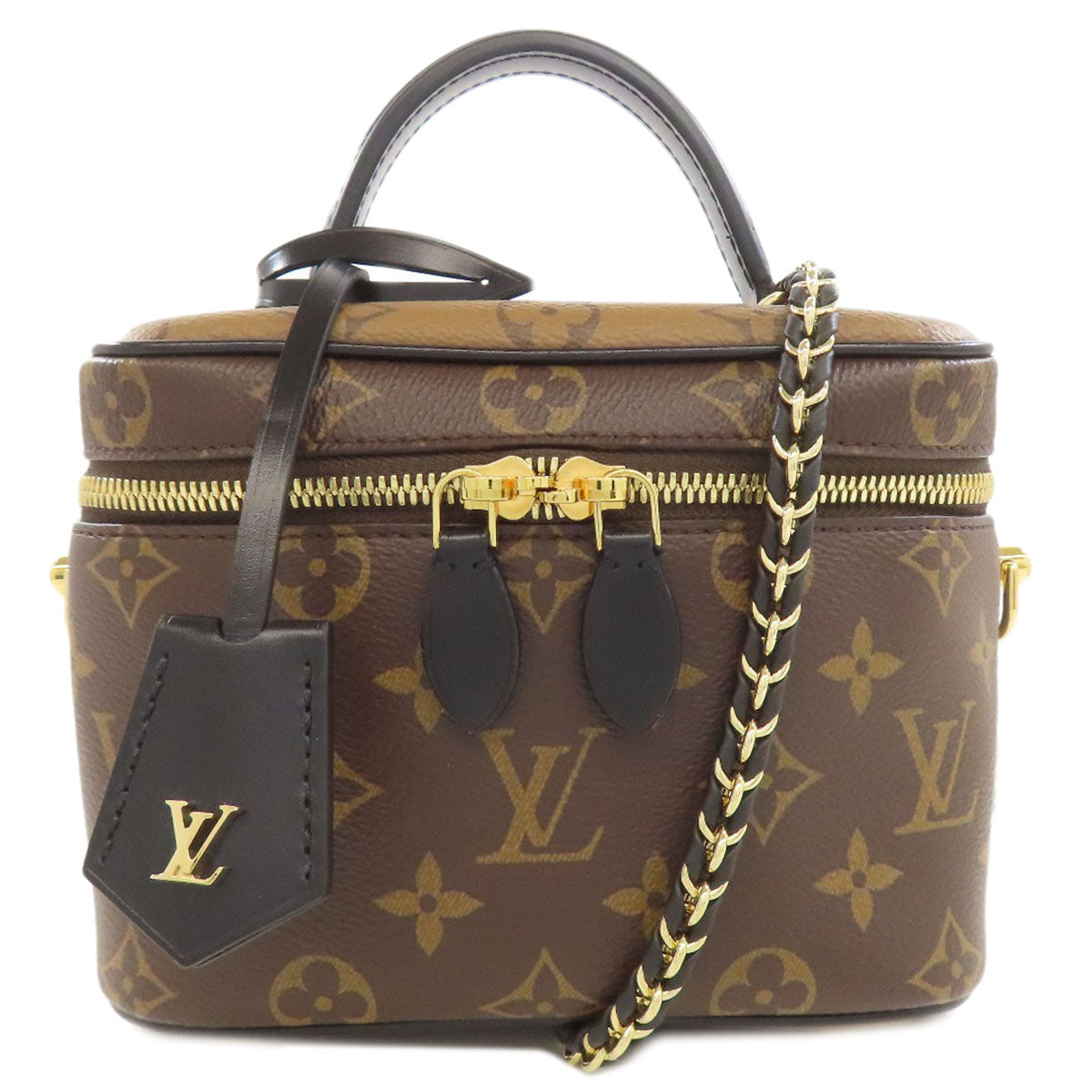 LOUIS VUITTON Handbag M45165 Monogram canvas Brown Vanity NV PM