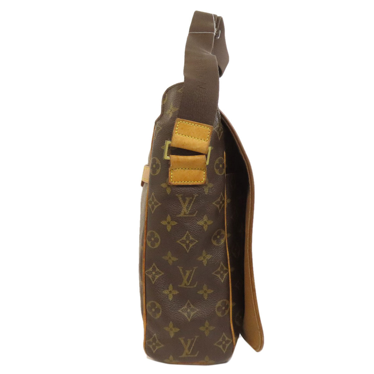 LOUIS VUITTON Shoulder Bag M45257 Monogram canvas Brown Abbesses