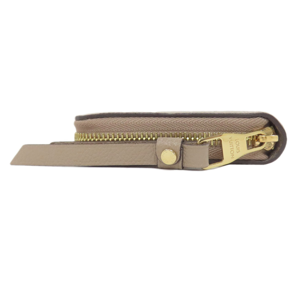 LOUIS VUITTON Long Wallet Purse M69034 Ann Platt beige Zippy wallet Women