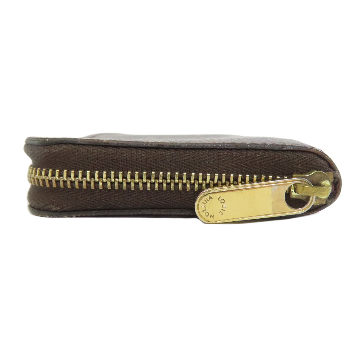 LOUIS VUITTON Coin case M60067 Monogram canvas Brown Zippy coin purse Women(Unisex)