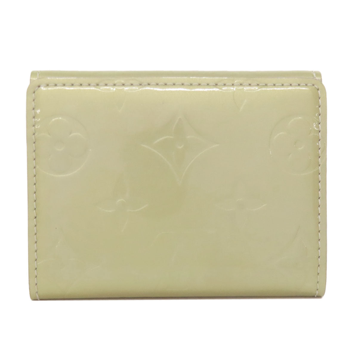 LOUIS VUITTON Coin case M91161 Vernis white Ludlow Women