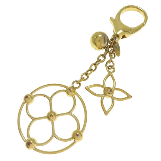LOUIS VUITTON key ring M67931 metallic gold Blue me
