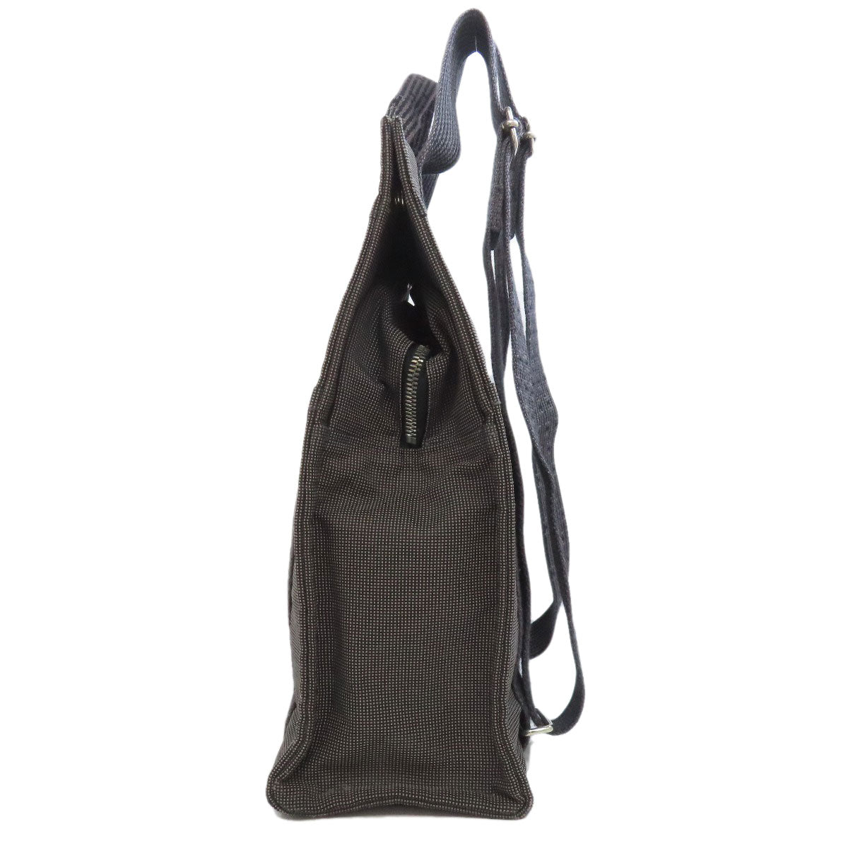 HERMES Backpack canvas gray Her Line ad MM