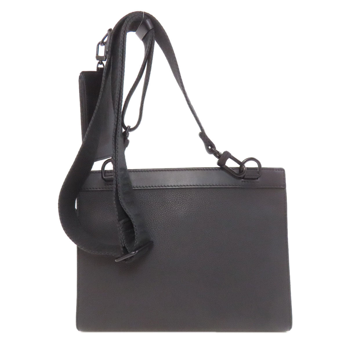 LOUIS VUITTON Shoulder Bag M59329 Calfskin black Messenger Voyage Aerogram Women