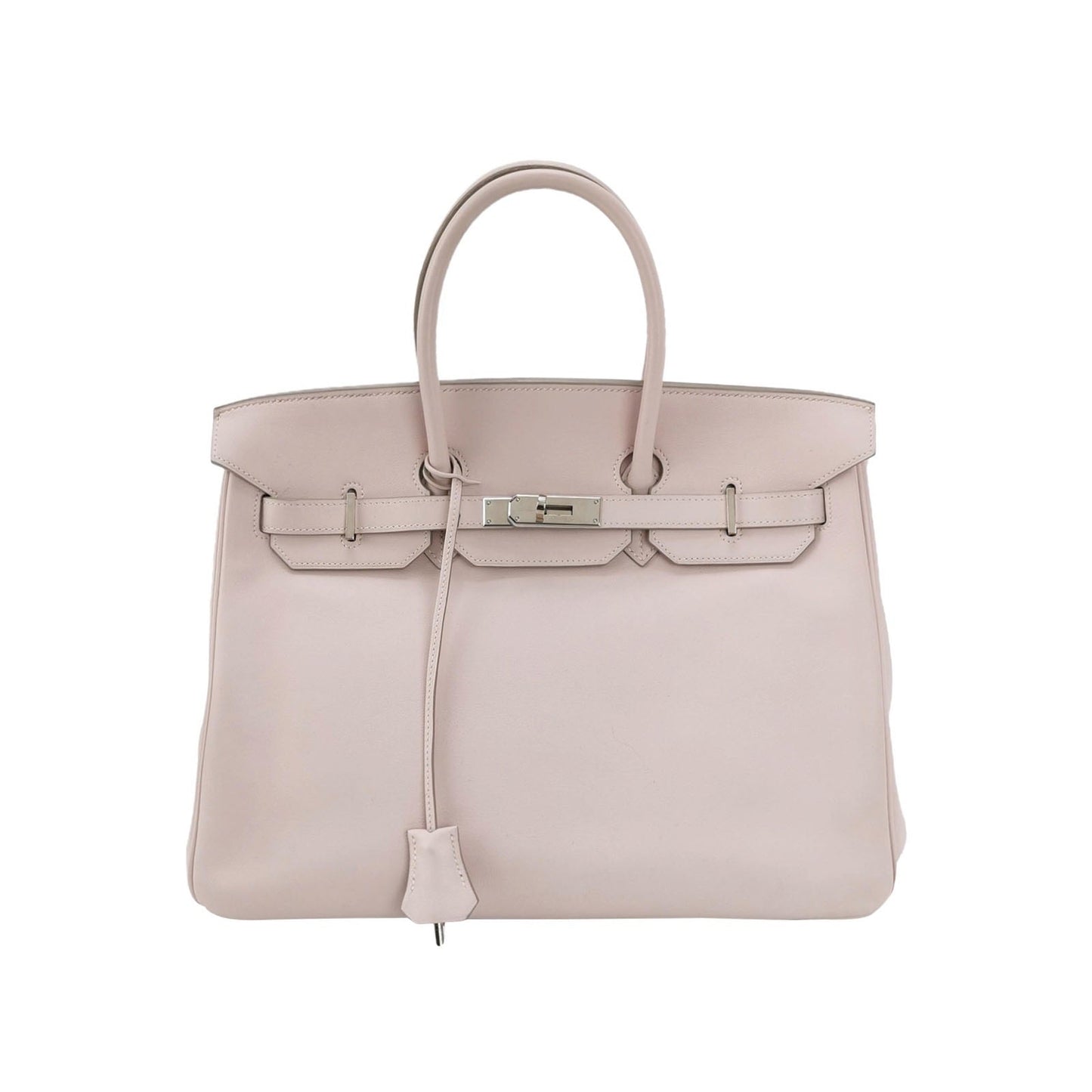 Hermès Birkin 35 Swift Leather P1 Rose Eglantine Palladium Hardware 2008