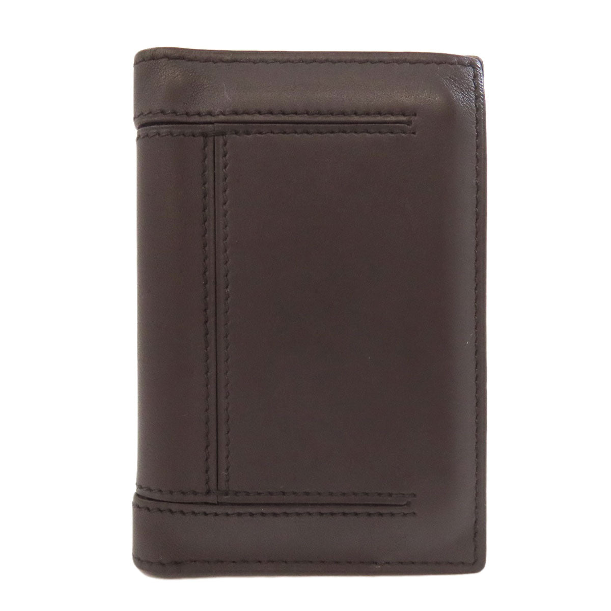 HERMES Card Case Swift Brown MC2 Euclid Women
