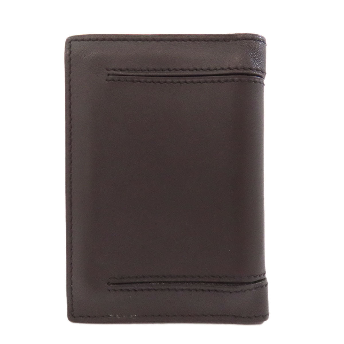 HERMES Card Case Swift Brown MC2 Euclid Women
