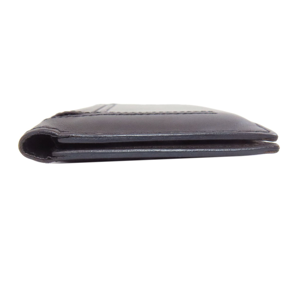HERMES Card Case Swift Brown MC2 Euclid Women