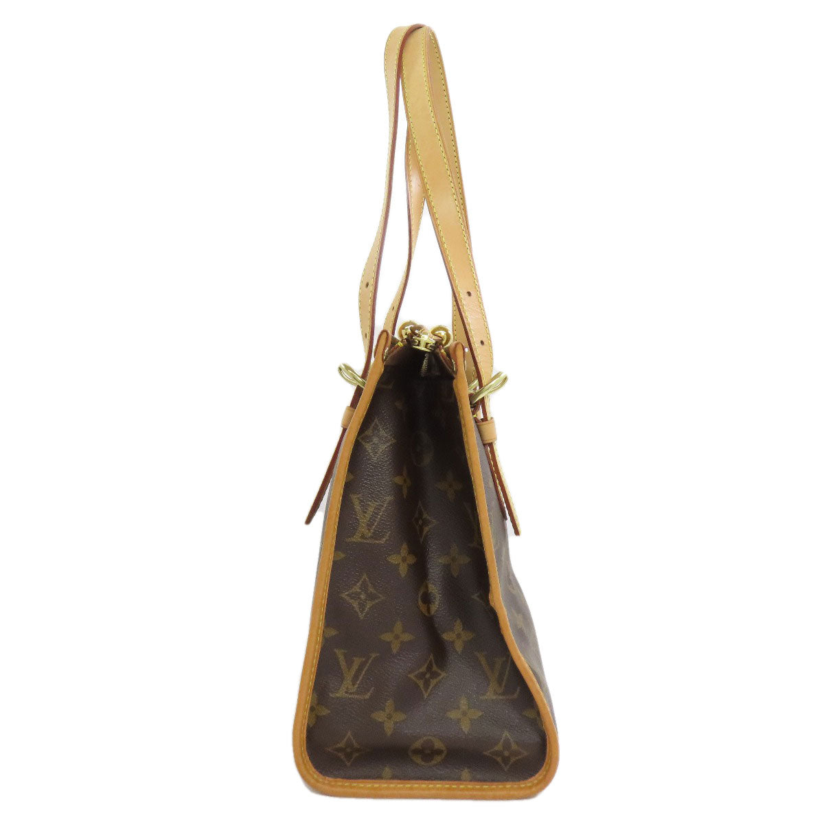 LOUIS VUITTON Tote Bag M40007 Monogram canvas Brown Popincourt Haut