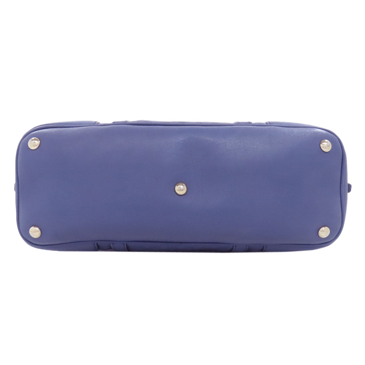 GUCCI Handbag 309617 leather blue GG Signature Microsima 2WAY