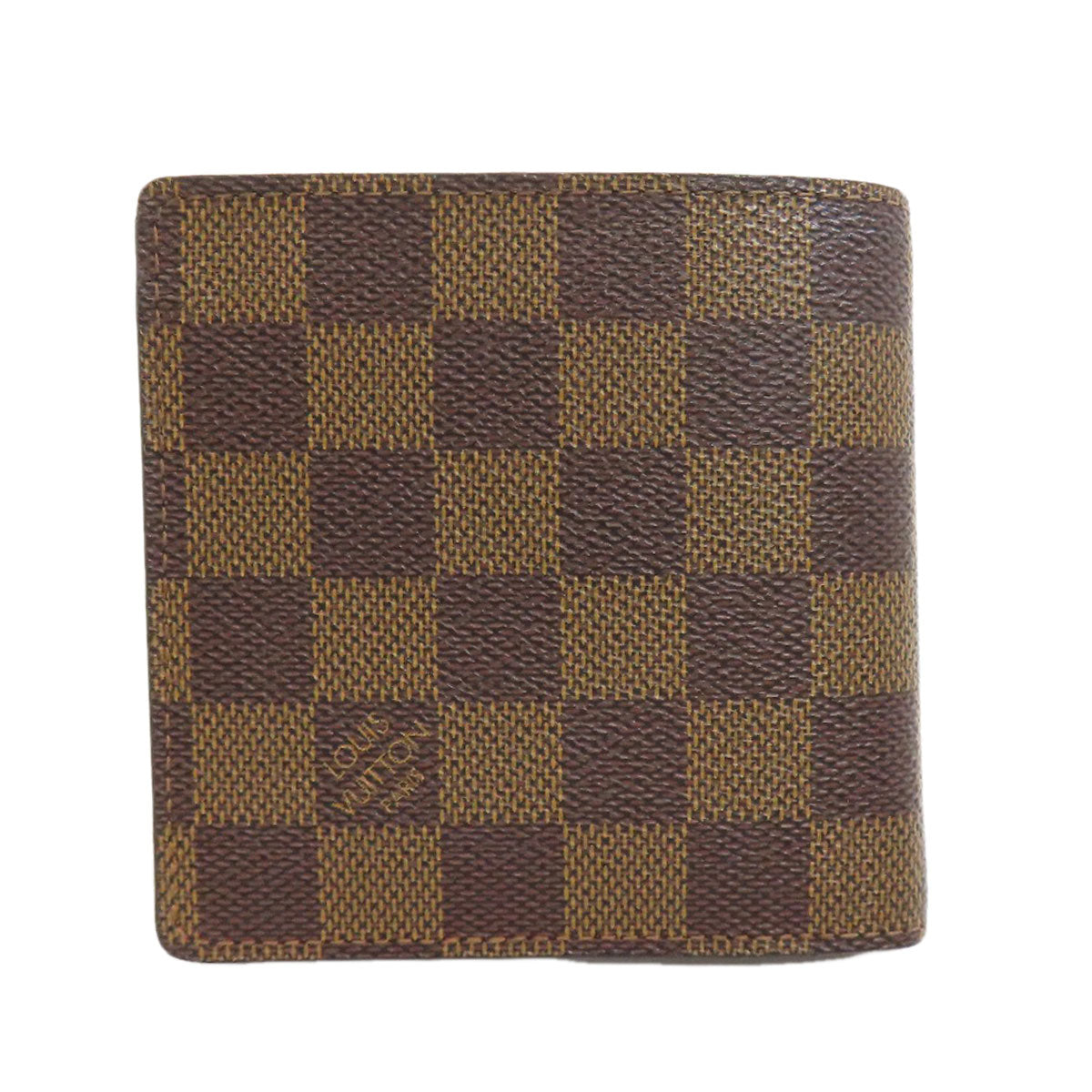 LOUIS VUITTON Bifold Wallet N61675 Damier canvas Brown Portefeuilleï¿½EMarco Women