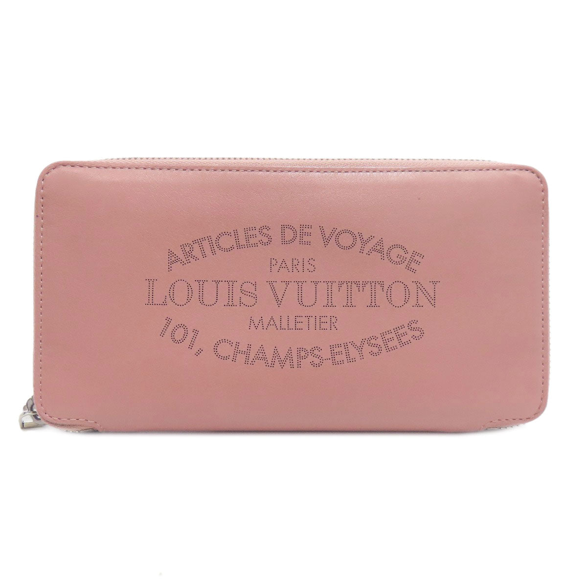 LOUIS VUITTON Long Wallet Purse M58209 leather pink Portefeuille, Jena Parnassus Women