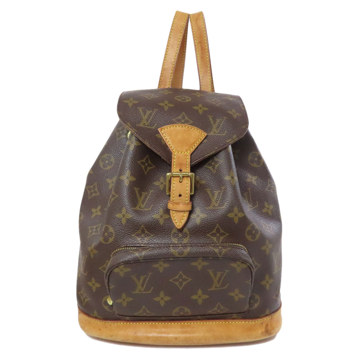 LOUIS VUITTON Backpack M51136 Monogram canvas Brown MontsourisMM Women