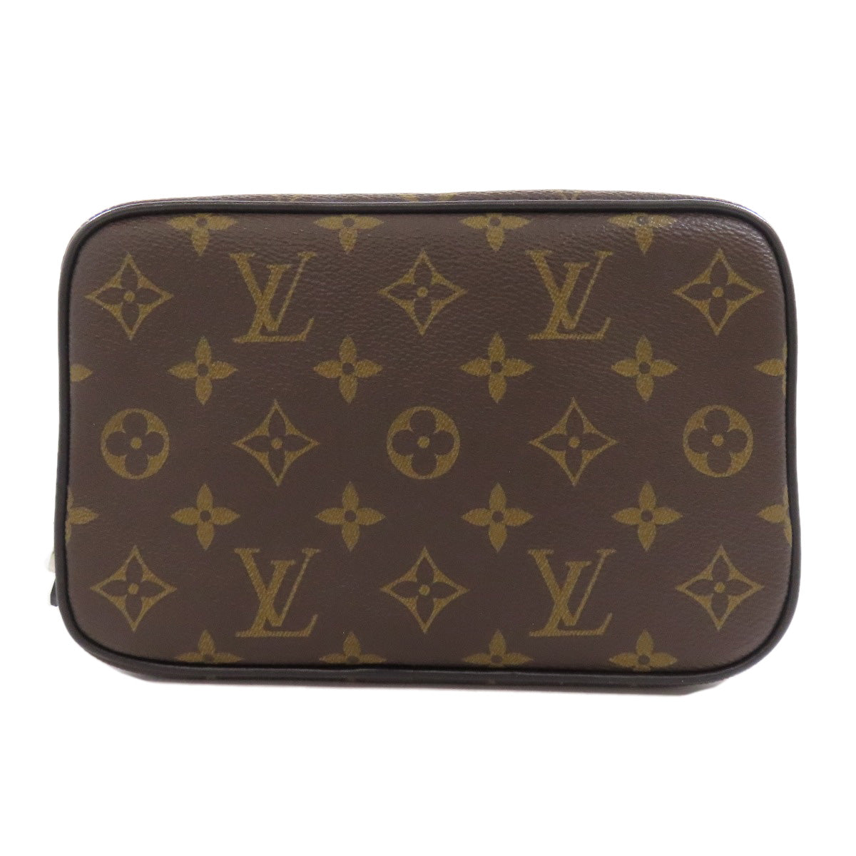 LOUIS VUITTON Cosmetics Pouch M47507 Monogram macacer Brown Truth Toilette PM Women
