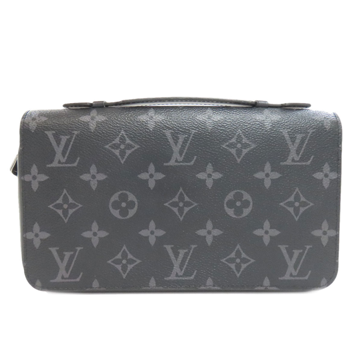 LOUIS VUITTON business bag M61698 Monogram Eclipse black Zippy XL mens