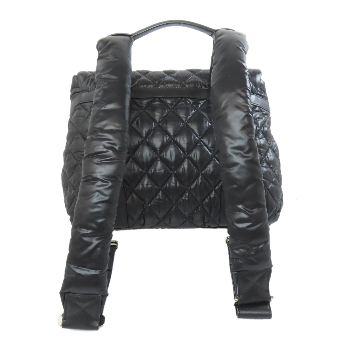 CHANEL Backpack Nylon black Cococoon