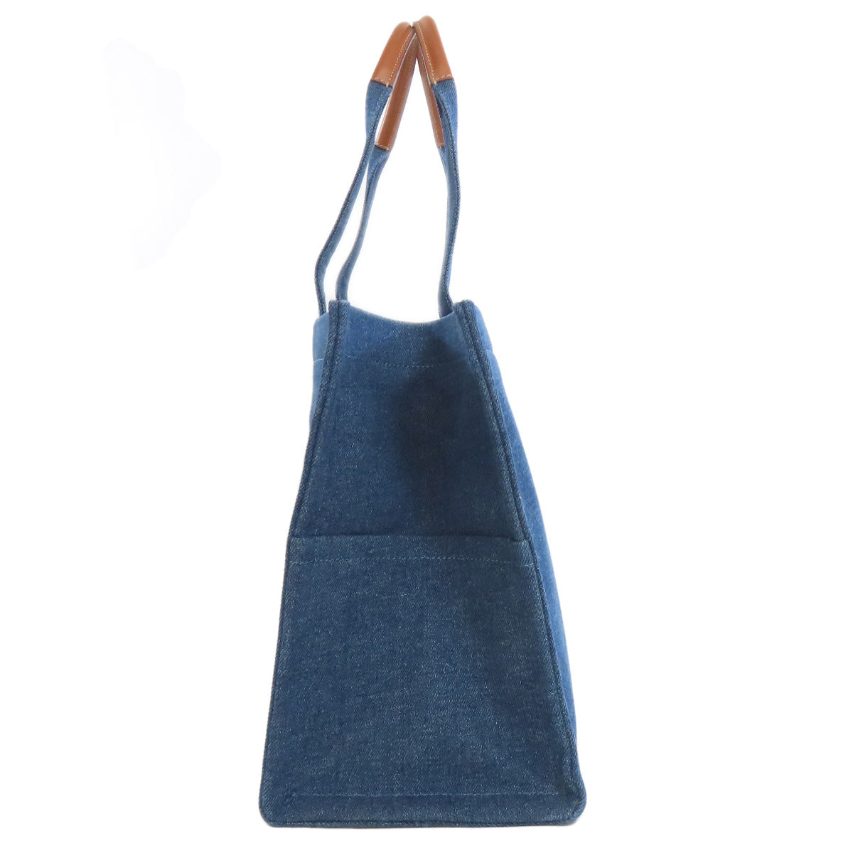 CELINE Tote Bag denim blue logo