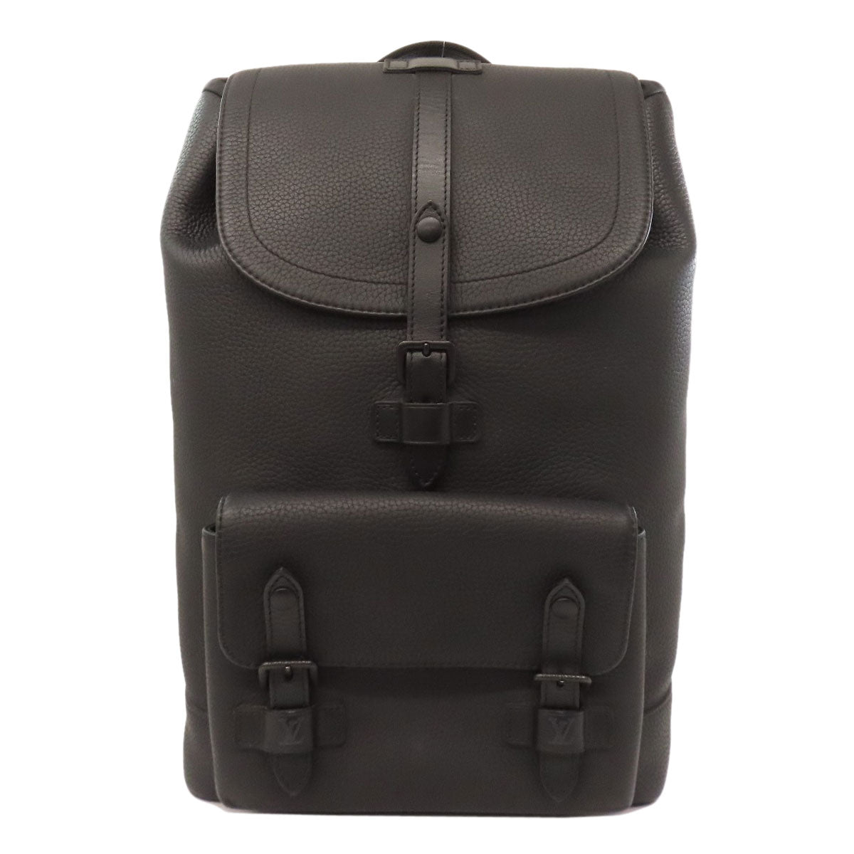 LOUIS VUITTON Backpack M58644 Taurillon Clemence black christopher slim backpack