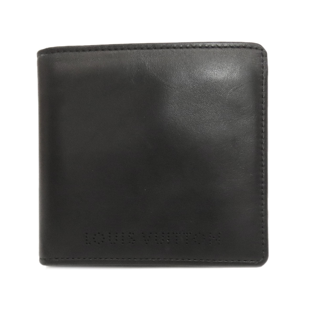 LOUIS VUITTON Bifold Wallet M95991 Nappa leather black Portefeuilleã»Marco