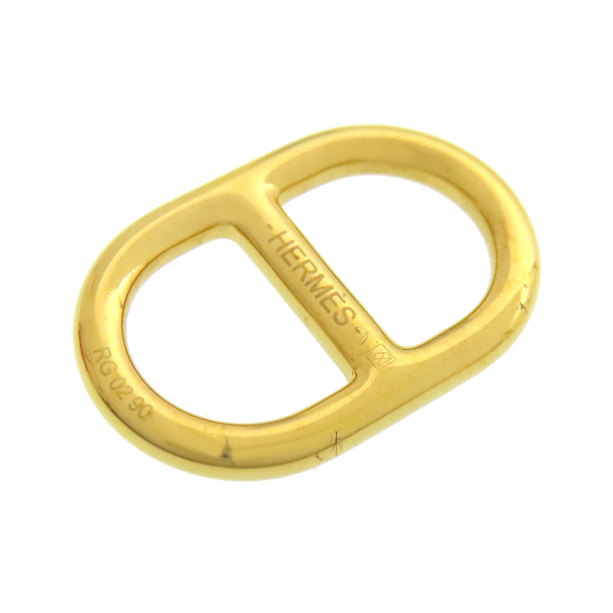 HERMES Pierce Gold Plated gold Oh Myon Rose Azalee