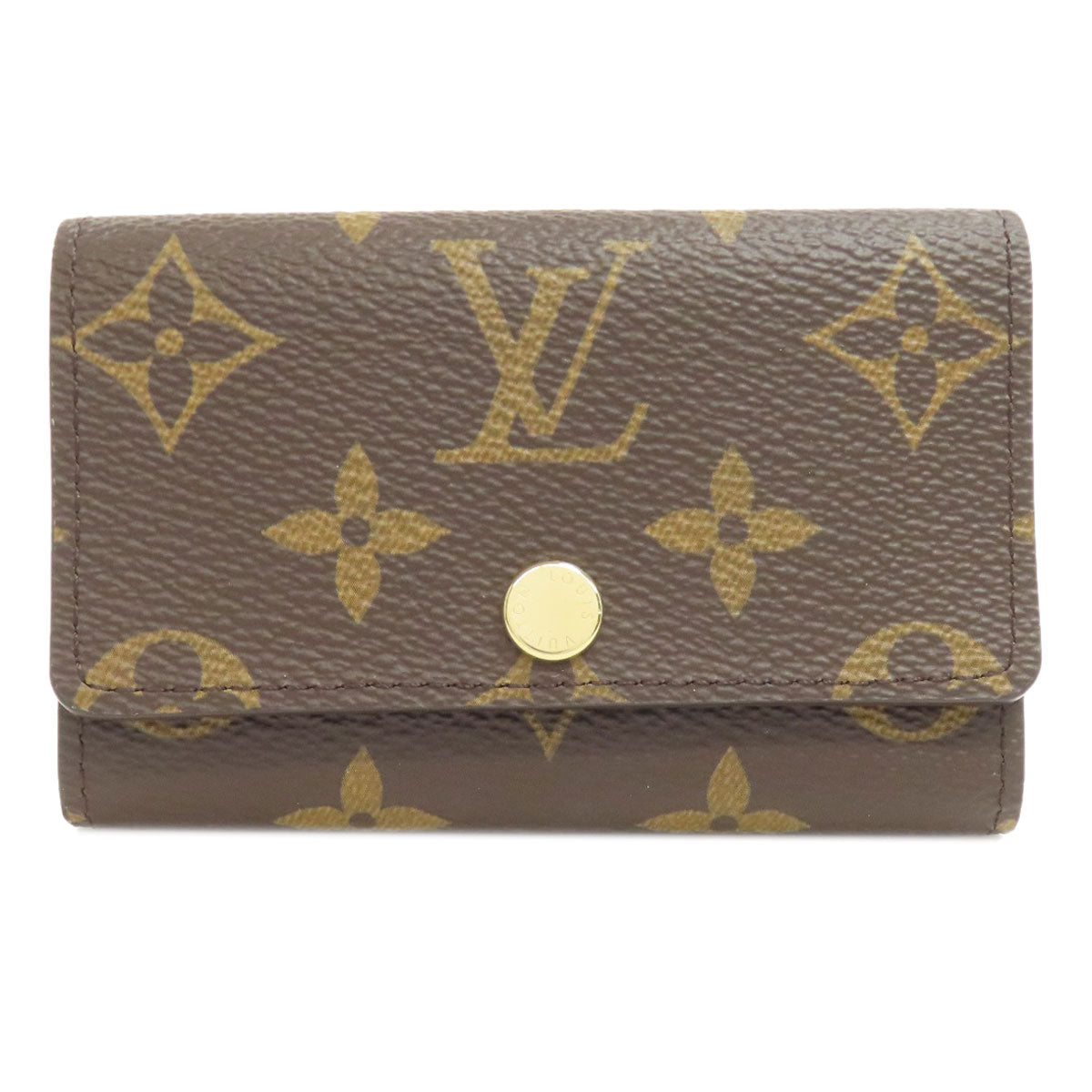 LOUIS VUITTON Key case Key holder  M62630 Monogram canvas Brown Multicles6