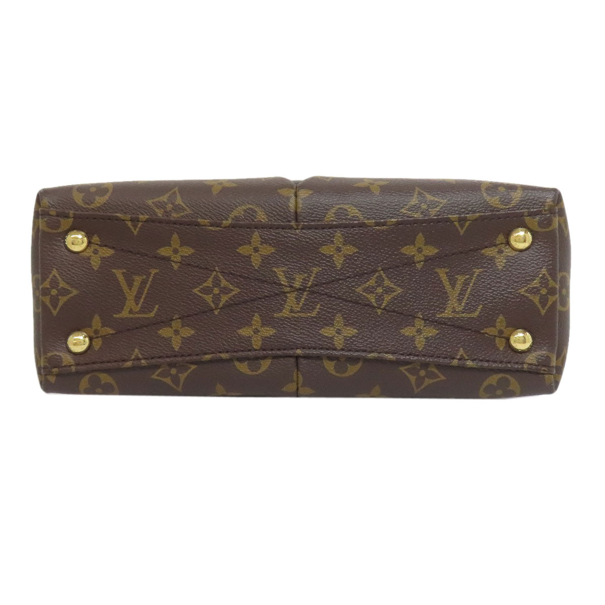 LOUIS VUITTON Handbag M43976 Monogram canvas Brown V tote BB