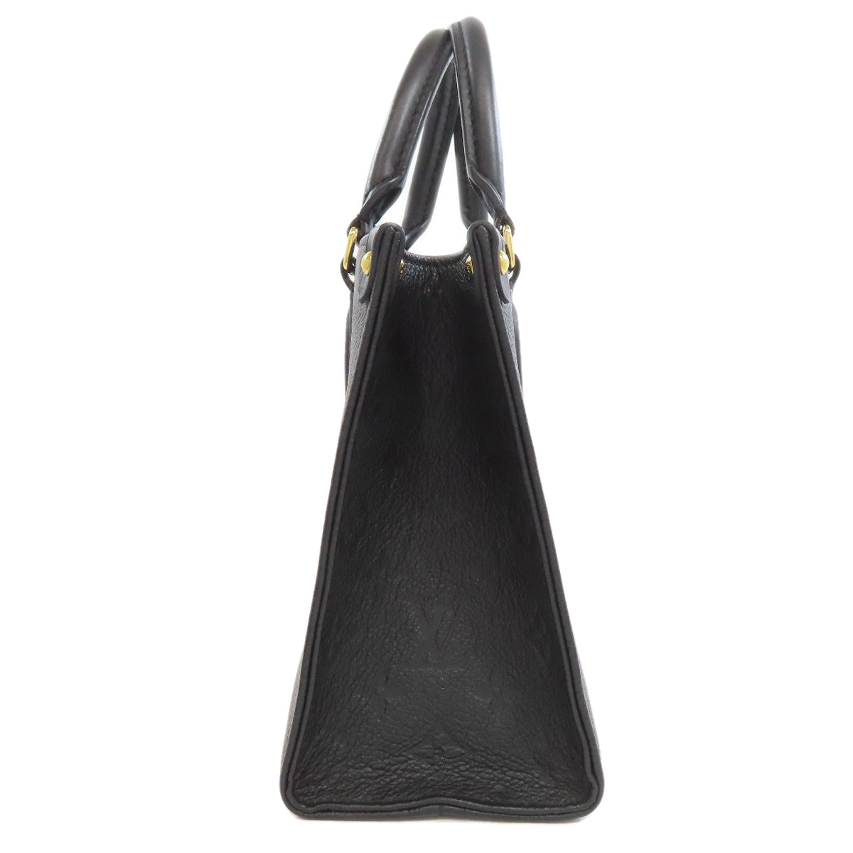 LOUIS VUITTON Handbag M45653 Ann Platt black On the Go PM