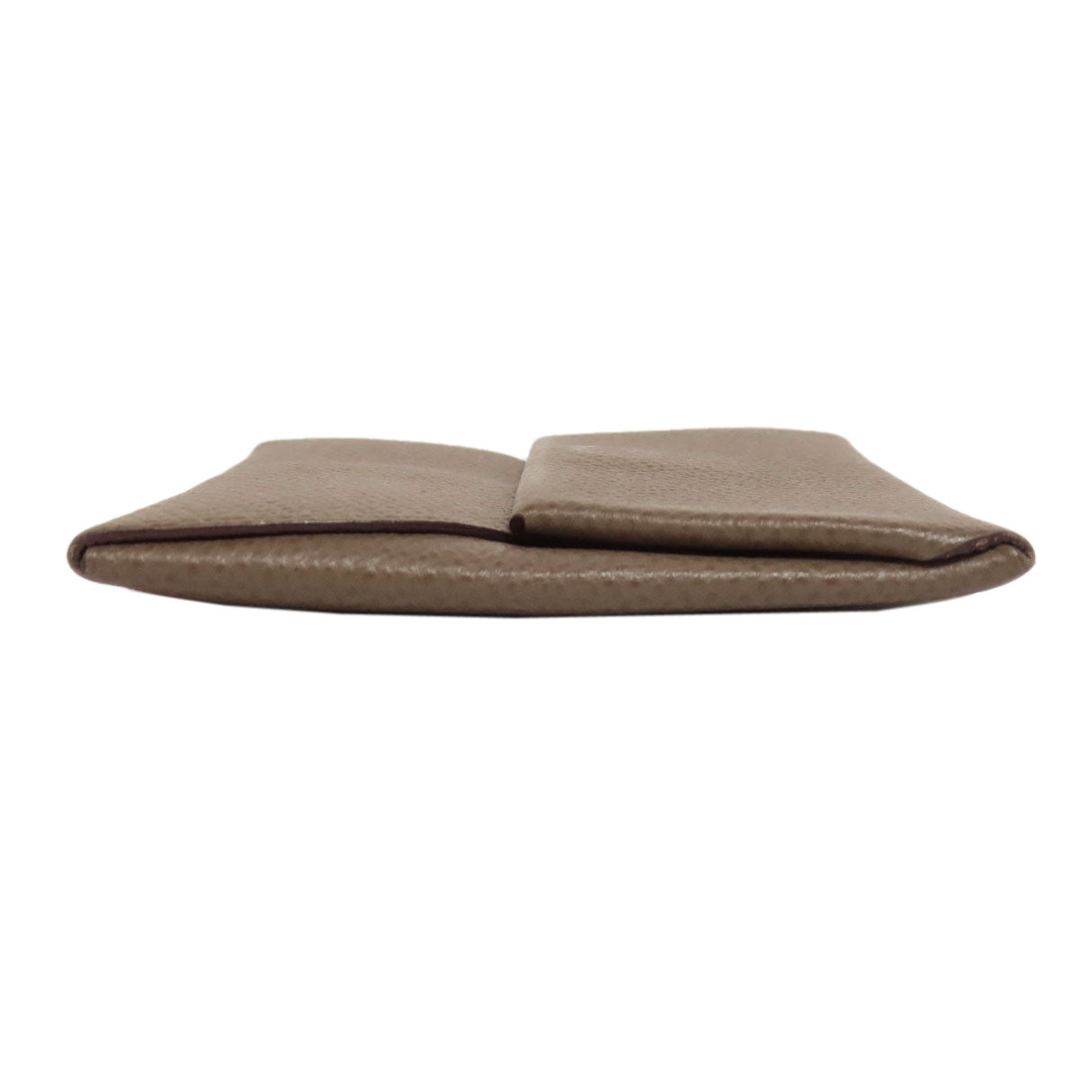HERMES Coin case Epsom beige Bastia Etoupe SilverMetal