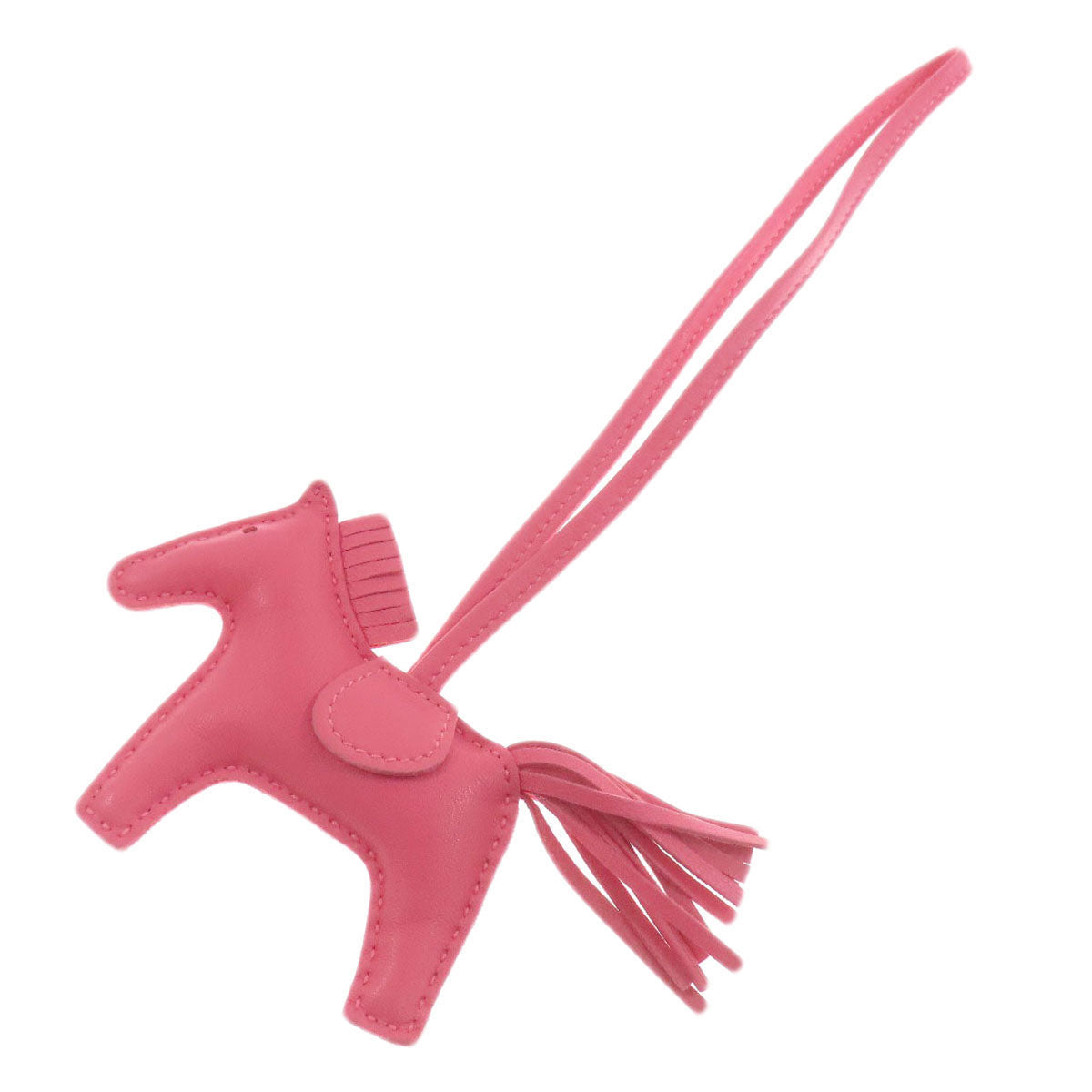 HERMES key ring Anemiro pink Rodeo Charm PM