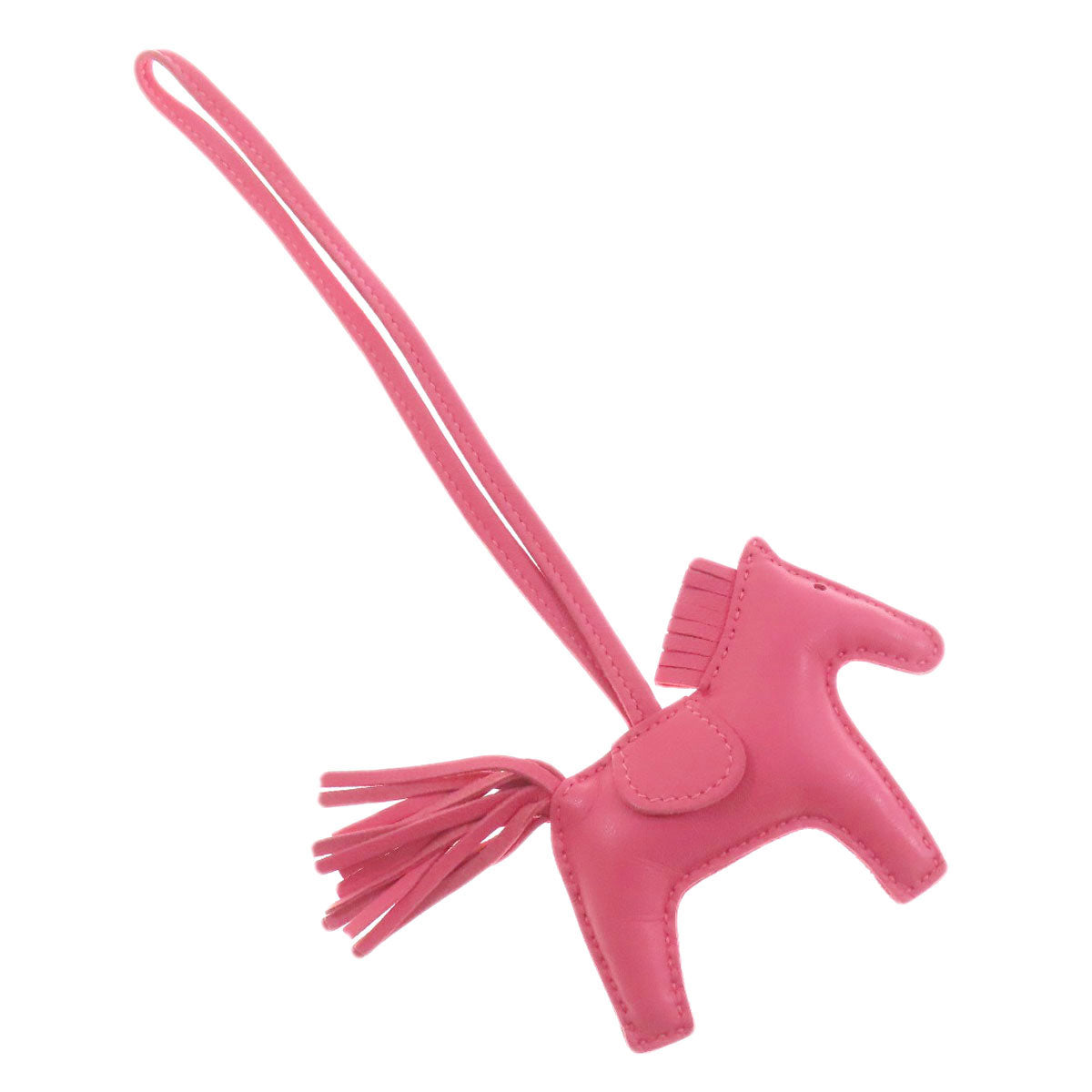 HERMES key ring Anemiro pink Rodeo Charm PM